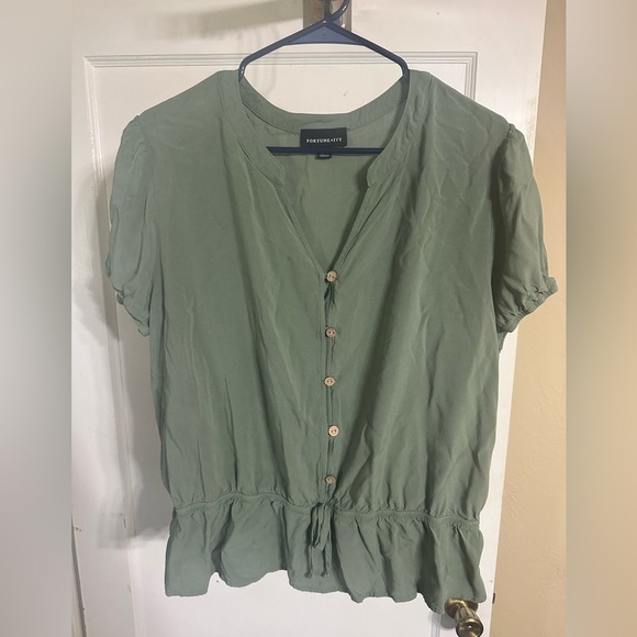 Fortune & Ivy Josephine button down top - Picture 6 of 9